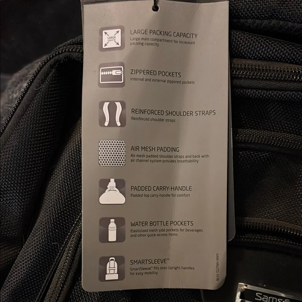 Samsonite Black Business Backpack - Picture 3 of 5